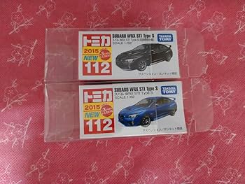 トミカ　スバル　WRX STI Type Ｓ　3台セット トミカ スバルWRX S4 STI SPORT# 3台セット - メルカリ